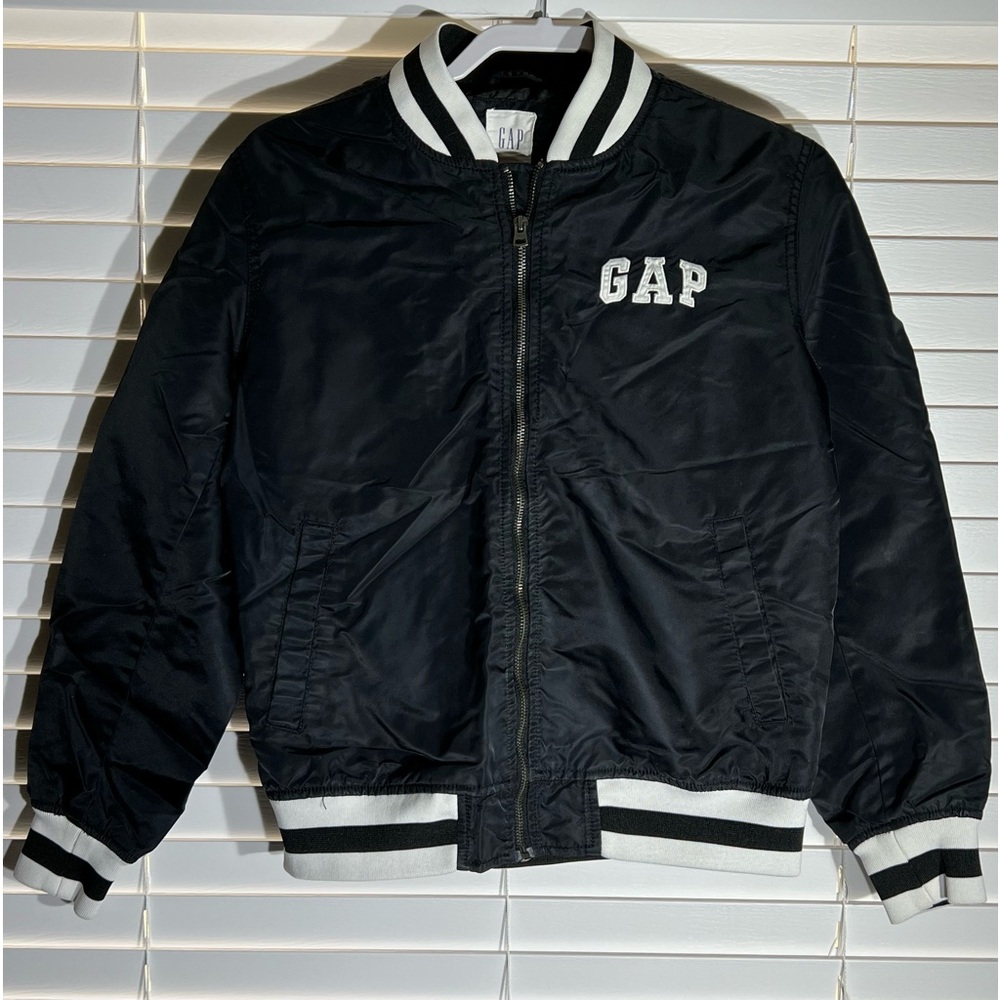 Super Cute, Retro GAP Bomber Jacket black Size XS Black